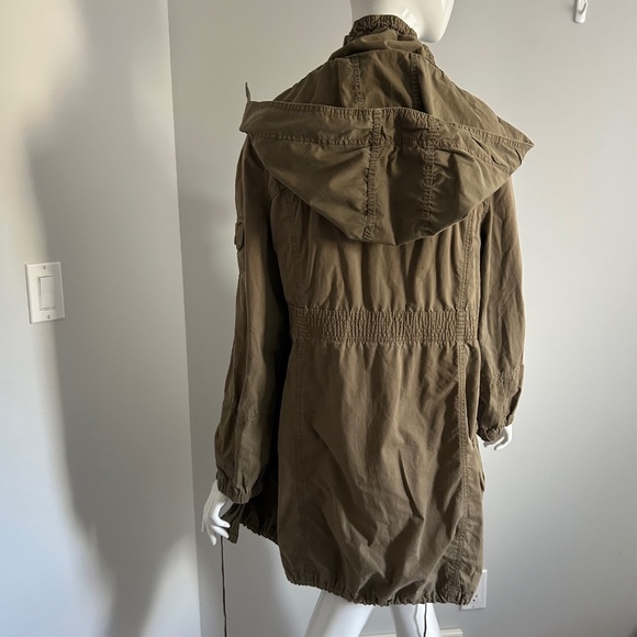 Women's Parka Jacket, Utility Coat, Military Style, Bulgarian Label,  Size L - Picture 8 of 9